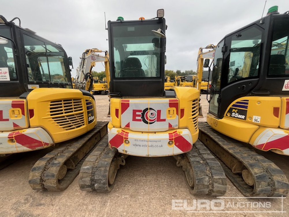 2023 Komatsu PC55MR-5E0 - Máy xúc mini: hình 4 2023 Komatsu PC55MR-5E0 - Máy xúc mini: hình 4
