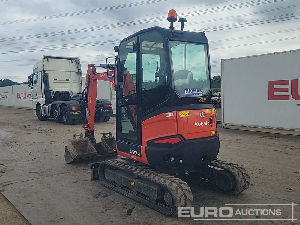 2023 Kubota U27-4 - Máy xúc mini: hình 3 2023 Kubota U27-4 - Máy xúc mini: hình 3
