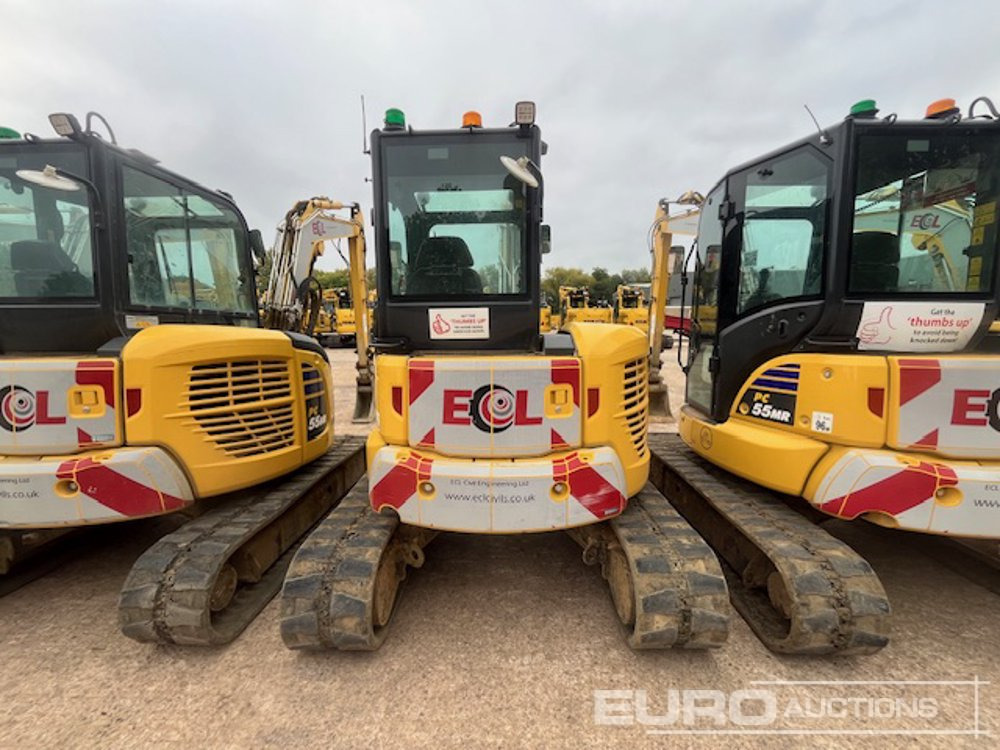 Máy xúc mini 2024 Komatsu PC55MR-5E0: hình 6