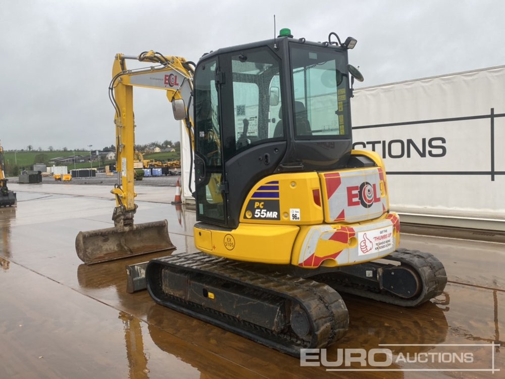 2024 Komatsu PC55MR-5E0 - Máy xúc mini: hình 3 2024 Komatsu PC55MR-5E0 - Máy xúc mini: hình 3