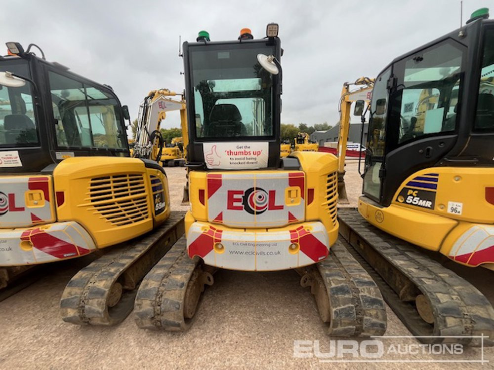 2024 Komatsu PC55MR-5E0 - Máy xúc mini: hình 4 2024 Komatsu PC55MR-5E0 - Máy xúc mini: hình 4