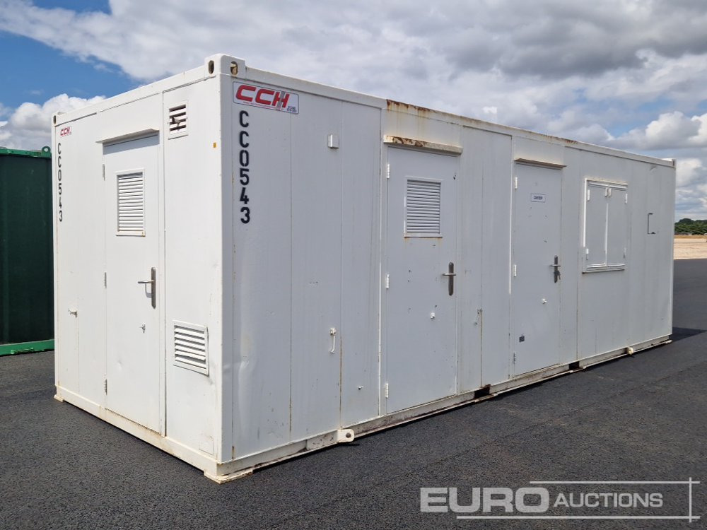 24' x 9' Welfare Unit, 6kVA Generator (Cannot Be Reconsigned) - Container biển: hình 1 24' x 9' Welfare Unit, 6kVA Generator (Cannot Be Reconsigned) - Container biển: hình 1