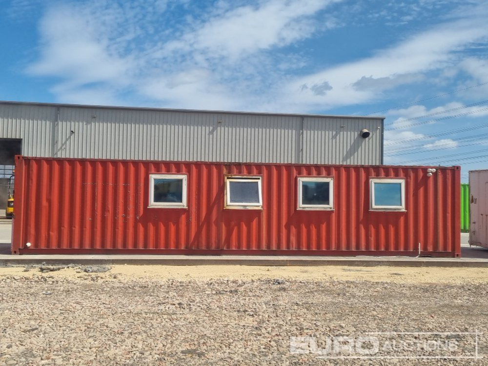 40' x 8' Shipping Container, Office, PVC Double Doors (Cannot Be Reconsigned) - Container biển: hình 2 40' x 8' Shipping Container, Office, PVC Double Doors (Cannot Be Reconsigned) - Container biển: hình 2