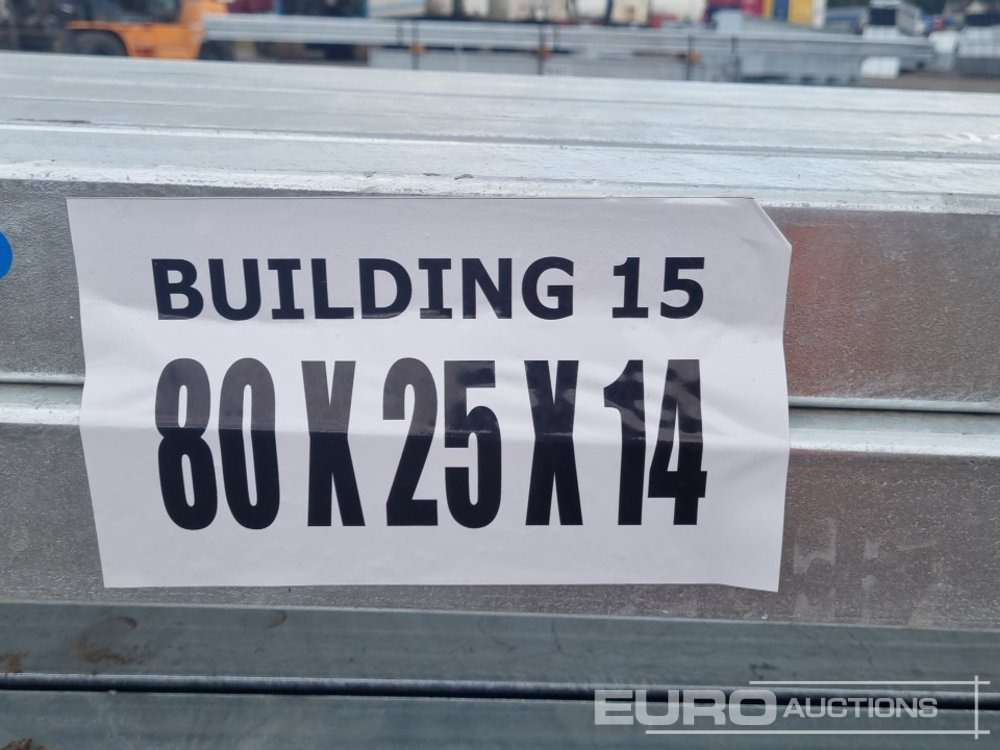 Container xây dựng 80' x 25' x 14' Galvanised Steel Frame Building: hình 15