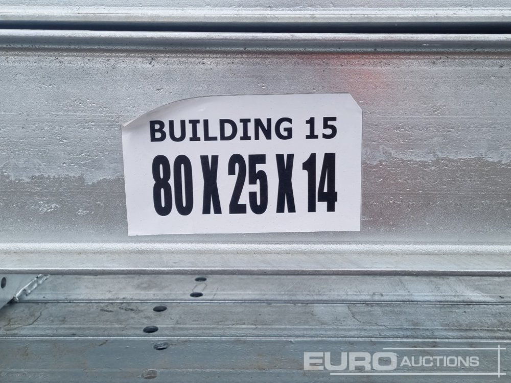 Container xây dựng 80' x 25' x 14' Galvanised Steel Frame Building: hình 17