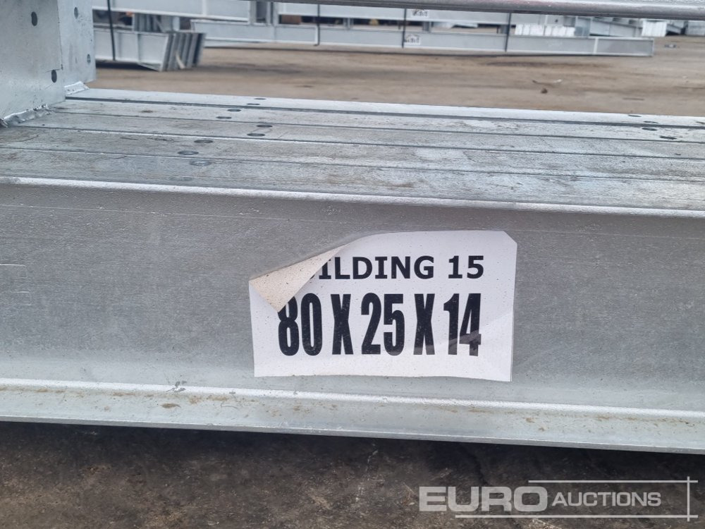 Container xây dựng 80' x 25' x 14' Galvanised Steel Frame Building: hình 18