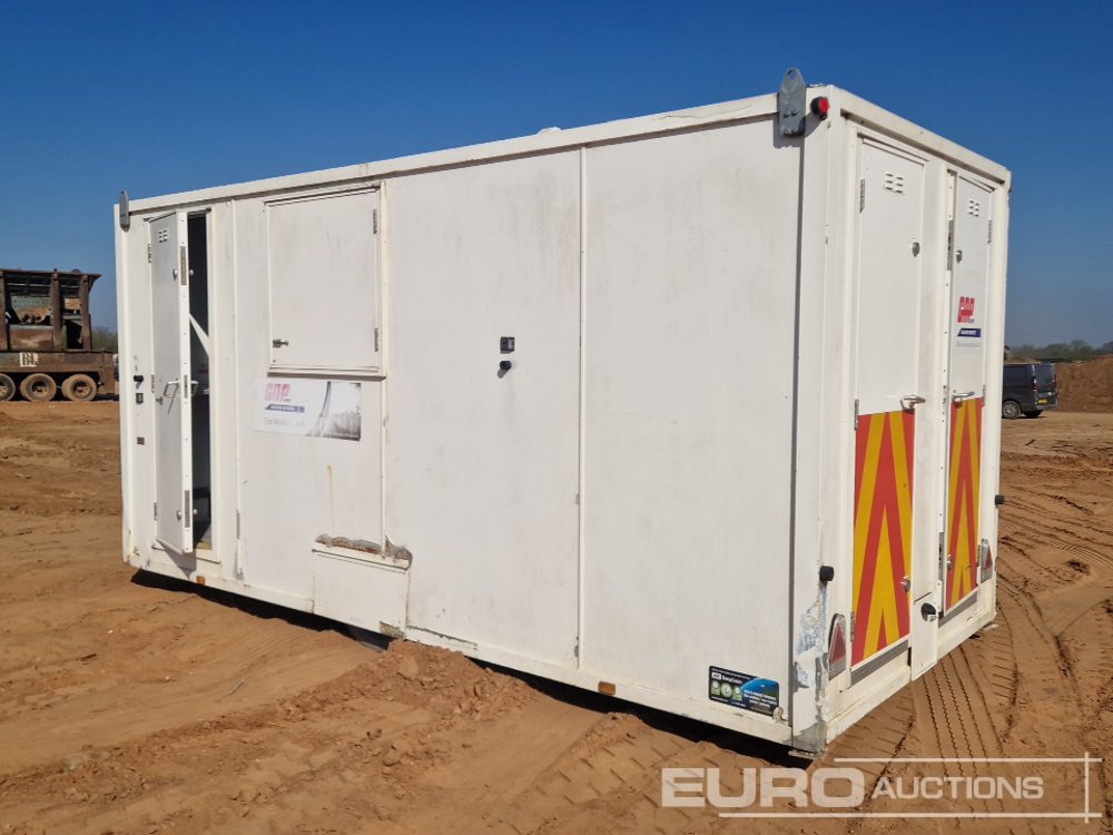 AJC Single Axle Welfare Unit, Canteen, Toilet, Drying Room, Generator (Cannot Be Reconsigned) - Container biển: hình 3 AJC Single Axle Welfare Unit, Canteen, Toilet, Drying Room, Generator (Cannot Be Reconsigned) - Container biển: hình 3