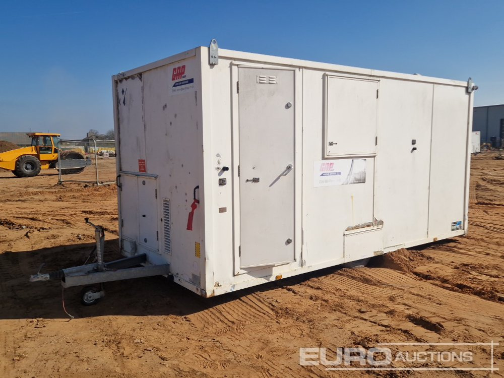 AJC Single Axle Welfare Unit, Canteen, Toilet, Drying Room, Generator (Cannot Be Reconsigned) - Container biển: hình 1 AJC Single Axle Welfare Unit, Canteen, Toilet, Drying Room, Generator (Cannot Be Reconsigned) - Container biển: hình 1