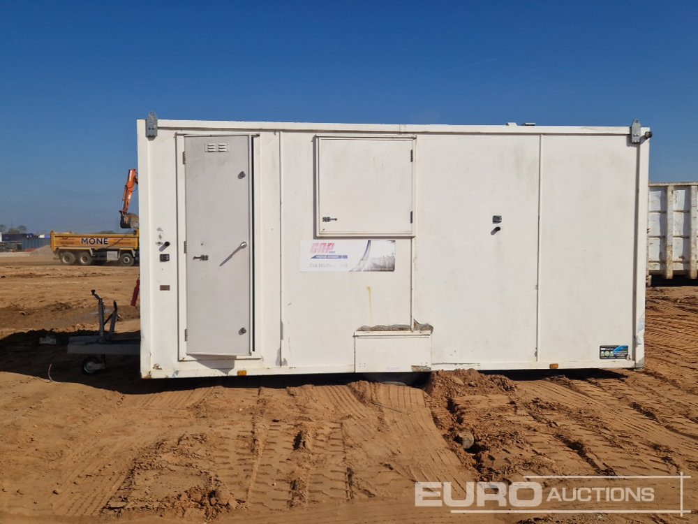 AJC Single Axle Welfare Unit, Canteen, Toilet, Drying Room, Generator (Cannot Be Reconsigned) - Container biển: hình 2 AJC Single Axle Welfare Unit, Canteen, Toilet, Drying Room, Generator (Cannot Be Reconsigned) - Container biển: hình 2