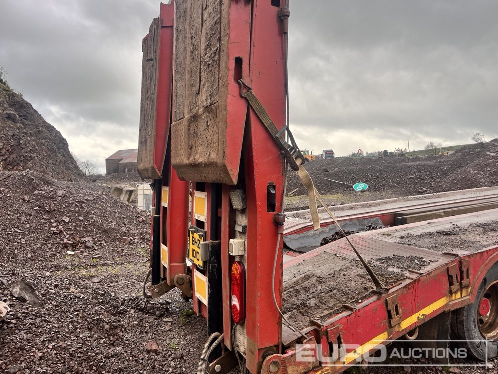 Andover 4 Axle Extendable Low Loader Trailer, Twin Rear Steer, Hydraulic Flip Toe Ramps - Sơ mi rơ moóc thùng thấp: hình 4 Andover 4 Axle Extendable Low Loader Trailer, Twin Rear Steer, Hydraulic Flip Toe Ramps - Sơ mi rơ moóc thùng thấp: hình 4