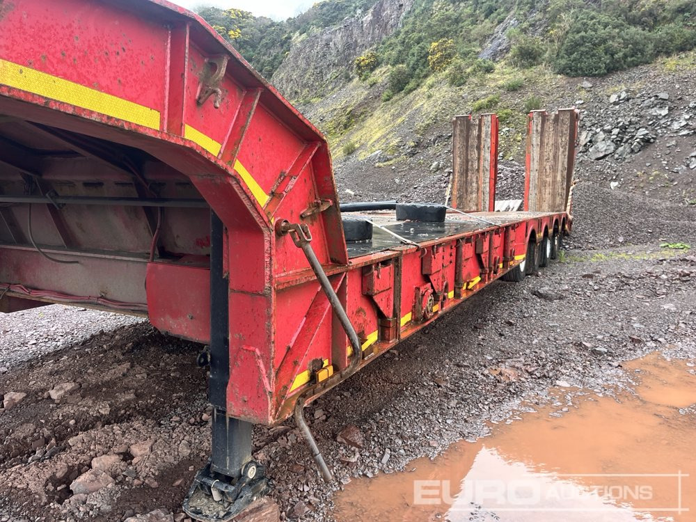 Andover 4 Axle Extendable Low Loader Trailer, Twin Rear Steer, Hydraulic Flip Toe Ramps - Sơ mi rơ moóc thùng thấp: hình 5 Andover 4 Axle Extendable Low Loader Trailer, Twin Rear Steer, Hydraulic Flip Toe Ramps - Sơ mi rơ moóc thùng thấp: hình 5