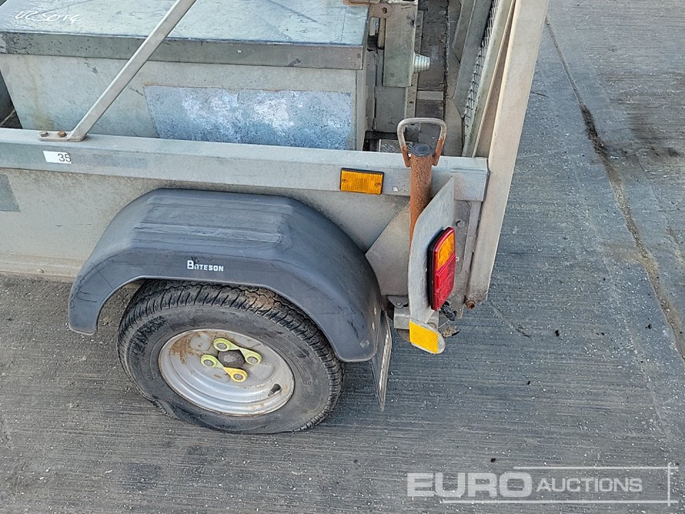 Rơ moóc để vận chuyển thiết bị Bateson Single Axle Trailer, Ramp, 2 Way Traffic Light System: hình 15