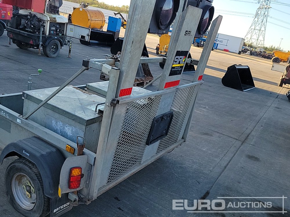 Rơ moóc để vận chuyển thiết bị Bateson Single Axle Trailer, Ramp, 2 Way Traffic Light System: hình 16