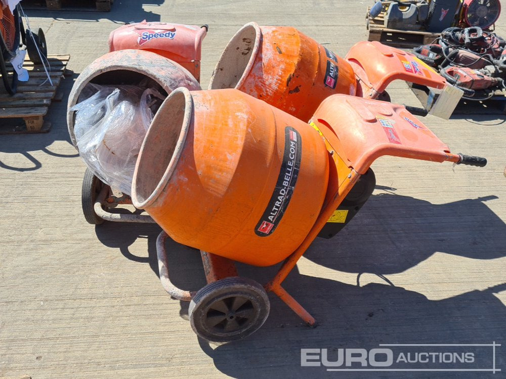 Belle 110Volt Cement Mixer (2 of), Petrol Cement Mixer, Honda Engine - Máy trộn bê tông: hình 2 Belle 110Volt Cement Mixer (2 of), Petrol Cement Mixer, Honda Engine - Máy trộn bê tông: hình 2