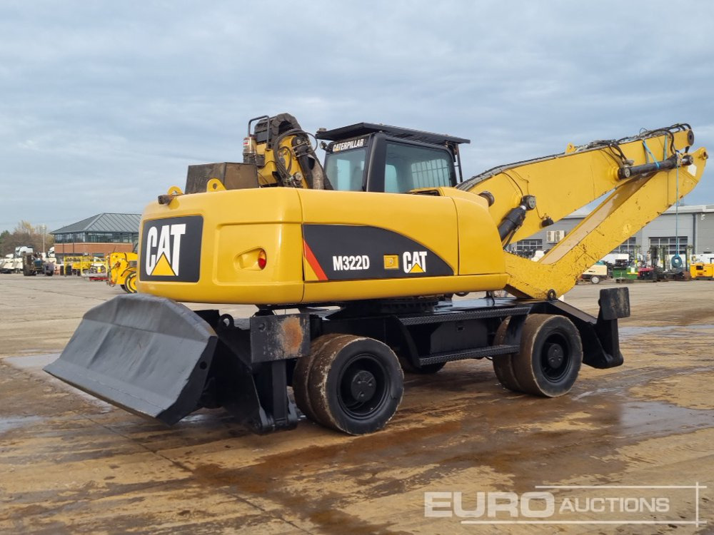 CAT M322D - Máy xúc bánh lốp: hình 5 CAT M322D - Máy xúc bánh lốp: hình 5