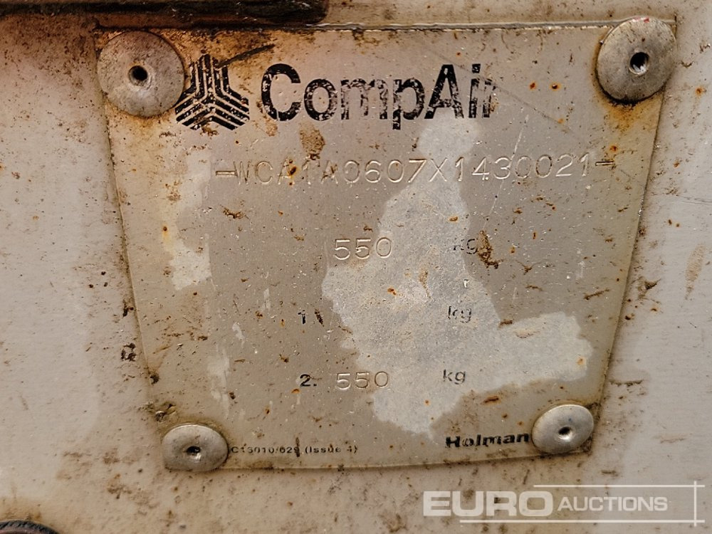 Máy nén khí Compair Single Axle Compressor: hình 19 Máy nén khí Compair Single Axle Compressor: hình 19