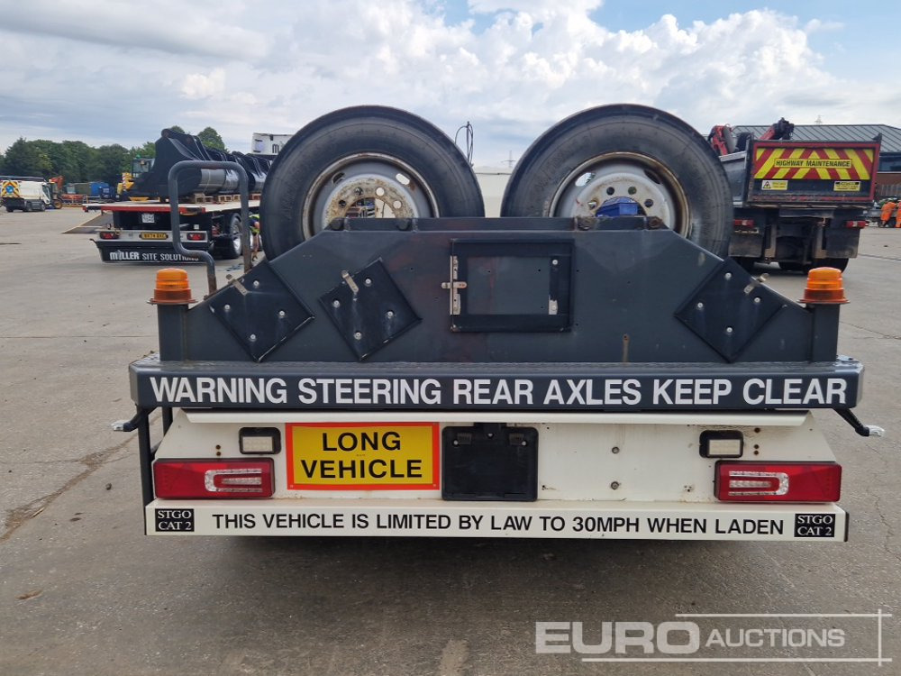 Crane Fruehauf 74 Ton 5 Axle Low Loader Trailer, Rear Steer - Sơ mi rơ moóc thùng thấp: hình 4 Crane Fruehauf 74 Ton 5 Axle Low Loader Trailer, Rear Steer - Sơ mi rơ moóc thùng thấp: hình 4