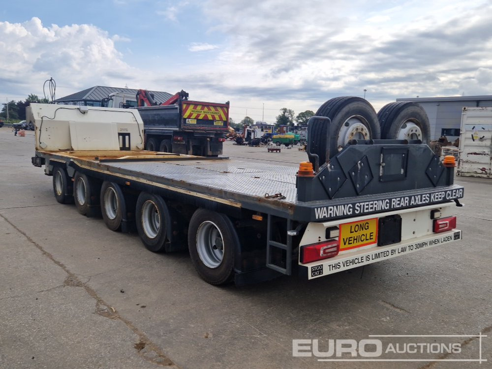 Crane Fruehauf 74 Ton 5 Axle Low Loader Trailer, Rear Steer - Sơ mi rơ moóc thùng thấp: hình 3 Crane Fruehauf 74 Ton 5 Axle Low Loader Trailer, Rear Steer - Sơ mi rơ moóc thùng thấp: hình 3