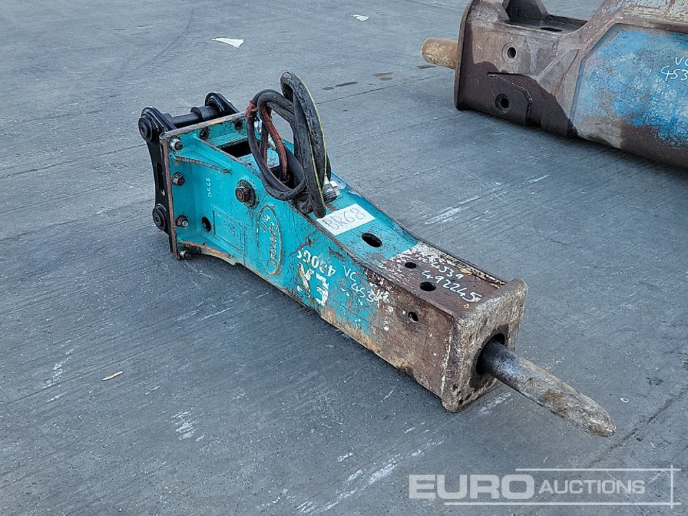 Búa thủy lực Demaco Hydraulic Breaker 45mm Pin to suit 4-6 Ton Excavator: hình 7