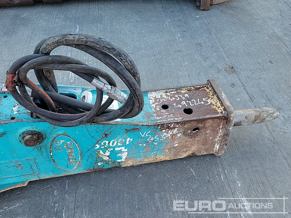 Búa thủy lực Demaco Hydraulic Breaker 45mm Pin to suit 4-6 Ton Excavator: hình 21