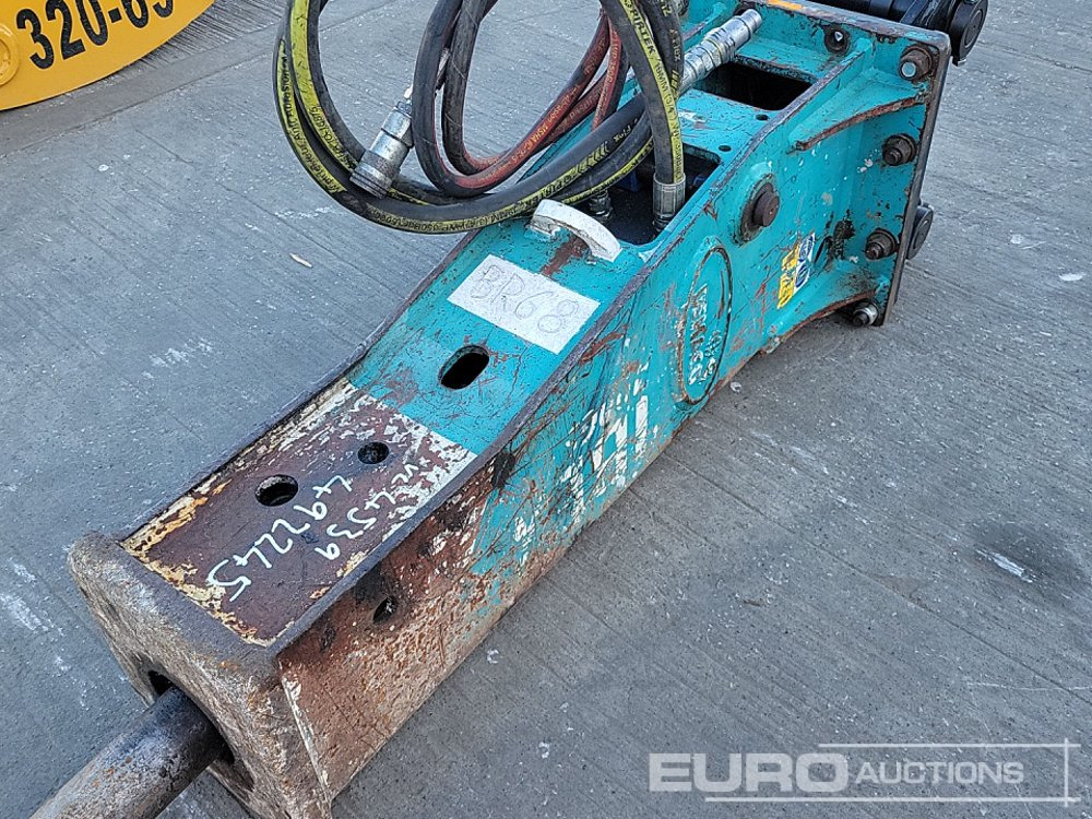 Búa thủy lực Demaco Hydraulic Breaker 45mm Pin to suit 4-6 Ton Excavator: hình 11