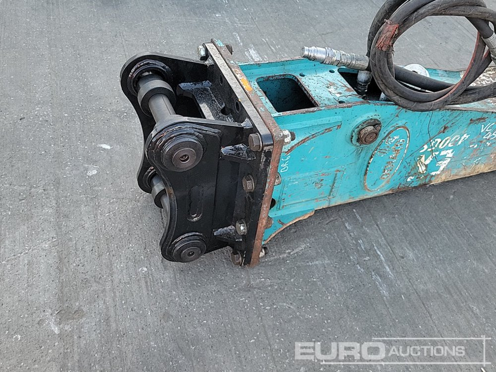 Búa thủy lực Demaco Hydraulic Breaker 45mm Pin to suit 4-6 Ton Excavator: hình 17