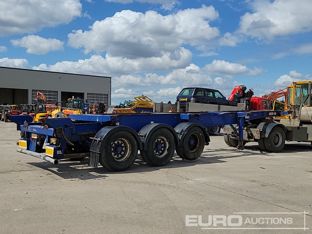 Dennison Trailers Tri Axle Skelton Trailer, Lift Axle - Sơ mi rơ moóc thùng lửng/ Phẳng: hình 5 Dennison Trailers Tri Axle Skelton Trailer, Lift Axle - Sơ mi rơ moóc thùng lửng/ Phẳng: hình 5