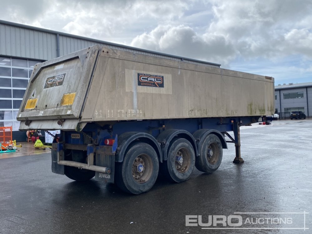 Dennison Tri Axle Bulk Tipping Trailer, Lift Axle - Sơ mi rơ moóc ben: hình 3 Dennison Tri Axle Bulk Tipping Trailer, Lift Axle - Sơ mi rơ moóc ben: hình 3