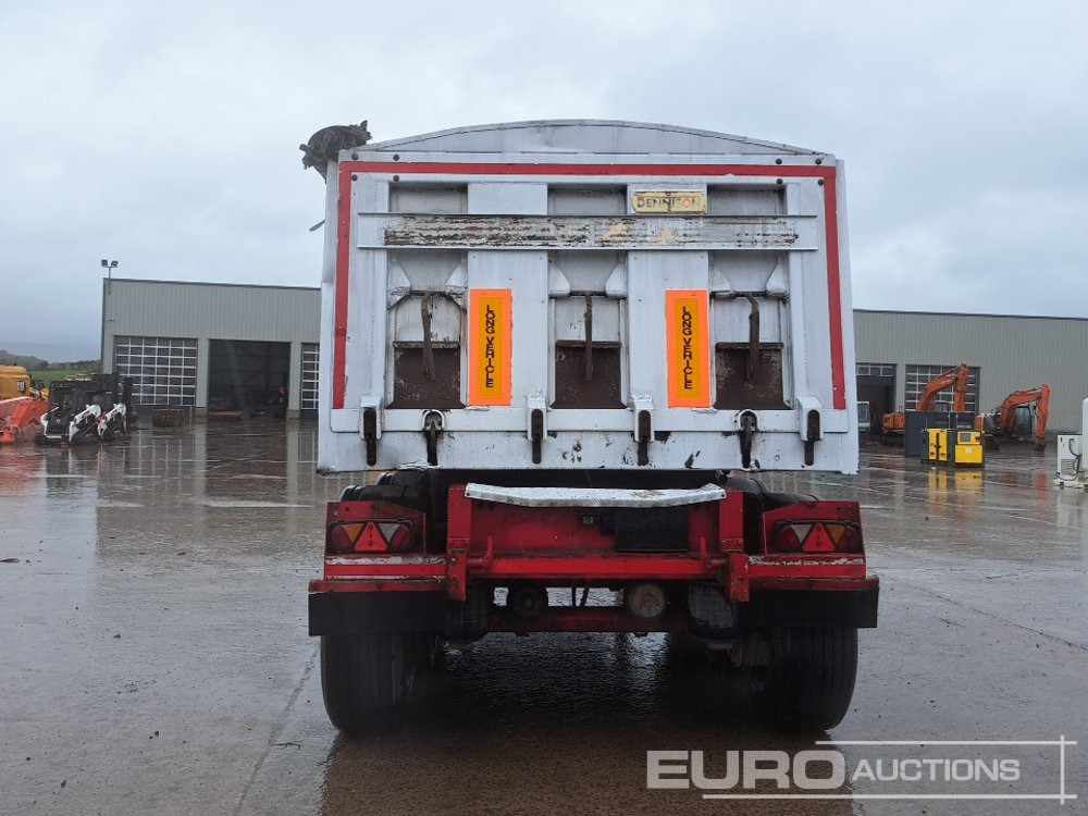 Dennison Tri Axle Bulk Tipping Trailer,Roll Over Cover - Sơ mi rơ moóc ben: hình 4 Dennison Tri Axle Bulk Tipping Trailer,Roll Over Cover - Sơ mi rơ moóc ben: hình 4