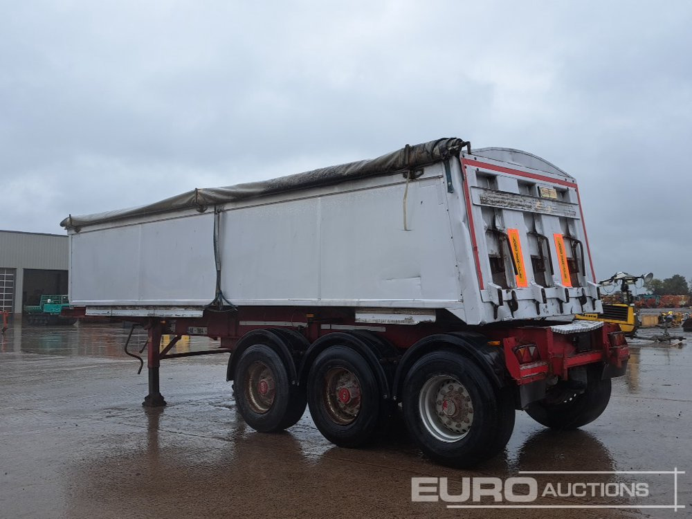 Dennison Tri Axle Bulk Tipping Trailer,Roll Over Cover - Sơ mi rơ moóc ben: hình 3 Dennison Tri Axle Bulk Tipping Trailer,Roll Over Cover - Sơ mi rơ moóc ben: hình 3