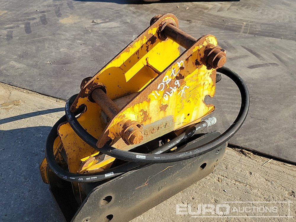 Đính kèm cho Máy xúc Hydraulic Compaction Plate 45mm Pin to suit 4-6 Ton Excavator: hình 16