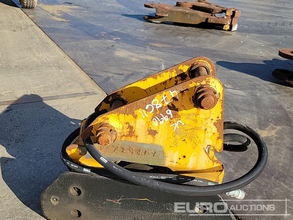 Đính kèm cho Máy xúc Hydraulic Compaction Plate 45mm Pin to suit 4-6 Ton Excavator: hình 17