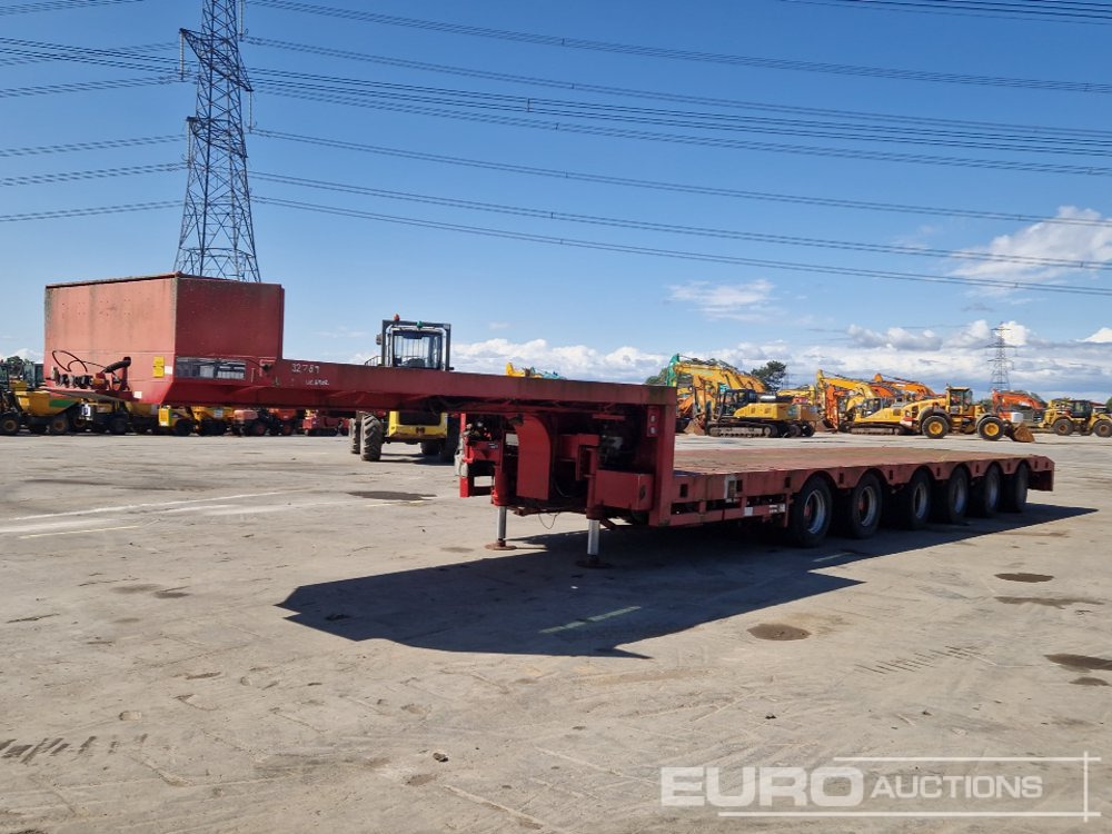ES-GE 6 Axle Step Frame Extendable Low Loader Trailer, 4 Axle Steer, Air Brakes, Auto Lube - Sơ mi rơ moóc thùng thấp: hình 1 ES-GE 6 Axle Step Frame Extendable Low Loader Trailer, 4 Axle Steer, Air Brakes, Auto Lube - Sơ mi rơ moóc thùng thấp: hình 1