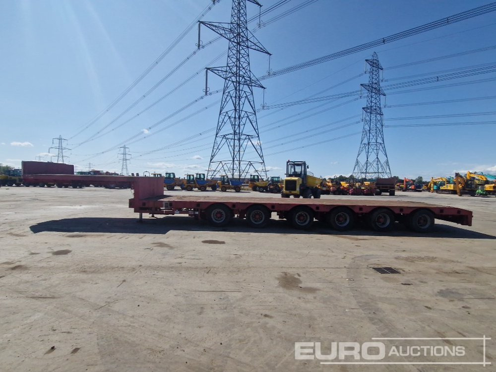 ES-GE 6 Axle Step Frame Extendable Low Loader Trailer, 4 Axle Steer, Air Brakes, Auto Lube - Sơ mi rơ moóc thùng thấp: hình 2 ES-GE 6 Axle Step Frame Extendable Low Loader Trailer, 4 Axle Steer, Air Brakes, Auto Lube - Sơ mi rơ moóc thùng thấp: hình 2