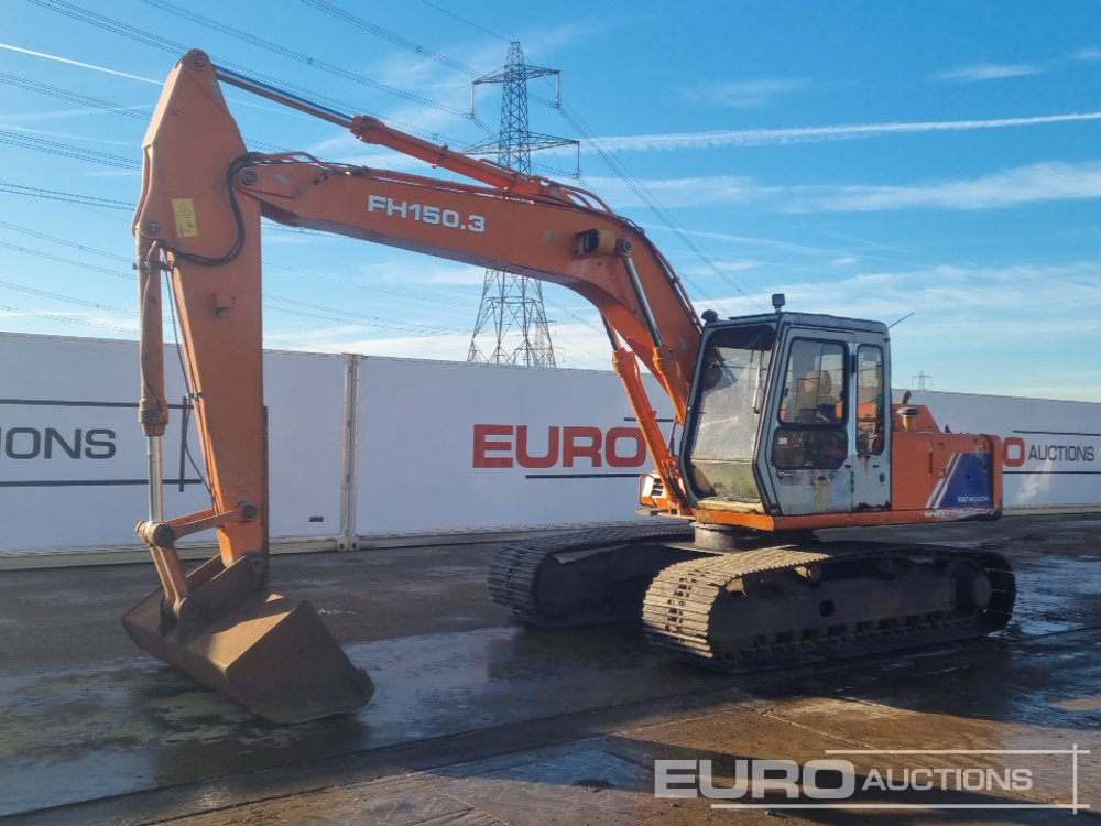 Fiat Hitachi FH150-3 - Máy xúc bánh xích: hình 1 Fiat Hitachi FH150-3 - Máy xúc bánh xích: hình 1