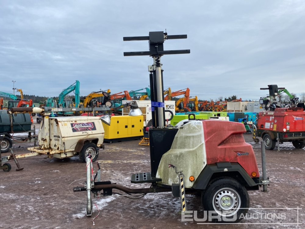 Generac Single Axle Lighting Tower, Kubota Engine (Spares) - Tháp thắp sáng: hình 2 Generac Single Axle Lighting Tower, Kubota Engine (Spares) - Tháp thắp sáng: hình 2