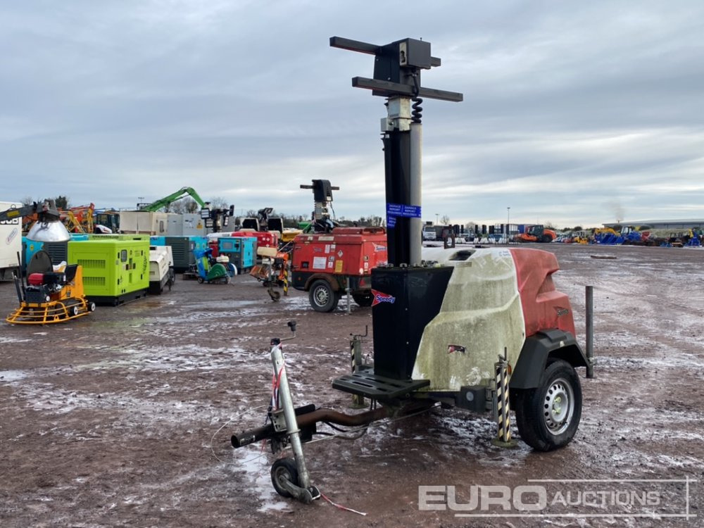 Generac Single Axle Lighting Tower, Kubota Engine (Spares) - Tháp thắp sáng: hình 1 Generac Single Axle Lighting Tower, Kubota Engine (Spares) - Tháp thắp sáng: hình 1