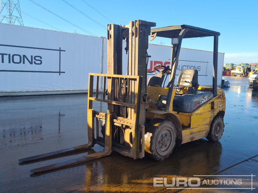 H30D Diesel Forklift, 3 Stage Free Lift Mast, Side Shift, Forks - Xe nâng: hình 1 H30D Diesel Forklift, 3 Stage Free Lift Mast, Side Shift, Forks - Xe nâng: hình 1