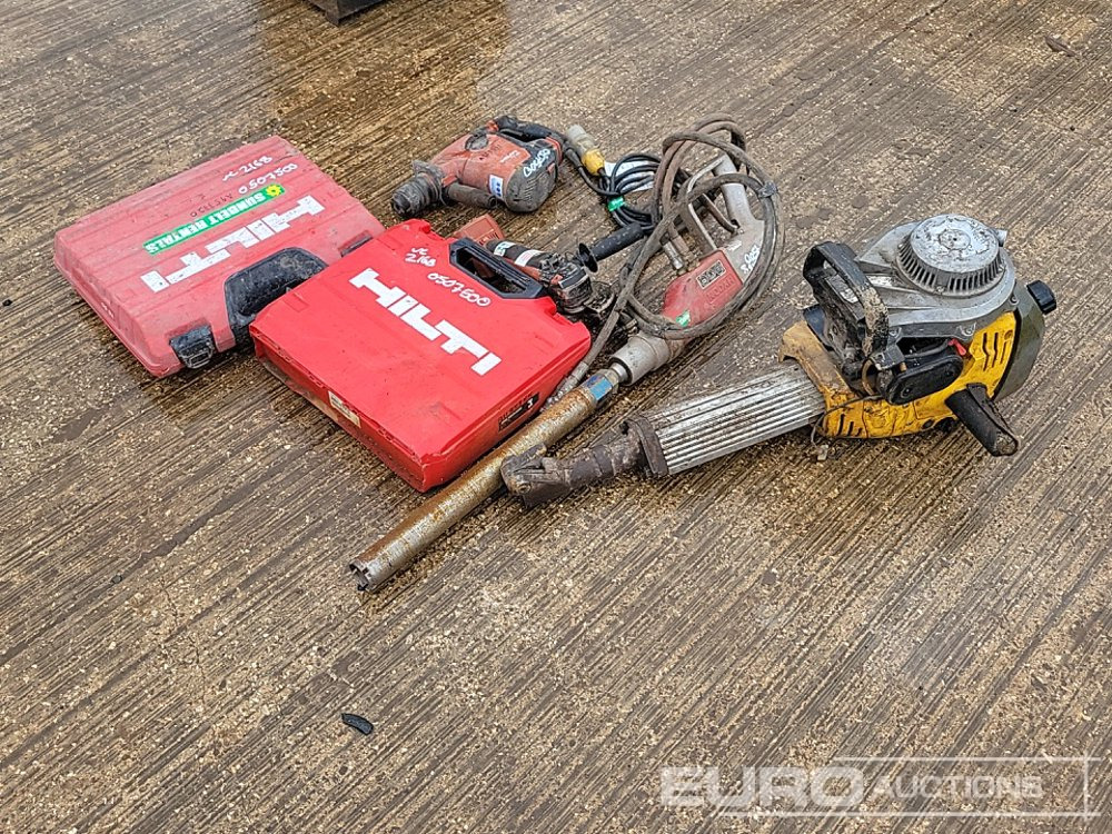 Hilti Hammer Drill (2 of), Hilti Battery Impact Gun, Hilti Battery Grinder, Hycon Hydraulic Core Drill, Wacker Neuson Hand Held Breaker - Trang thiết bị xây dựng: hình 1 Hilti Hammer Drill (2 of), Hilti Battery Impact Gun, Hilti Battery Grinder, Hycon Hydraulic Core Drill, Wacker Neuson Hand Held Breaker - Trang thiết bị xây dựng: hình 1
