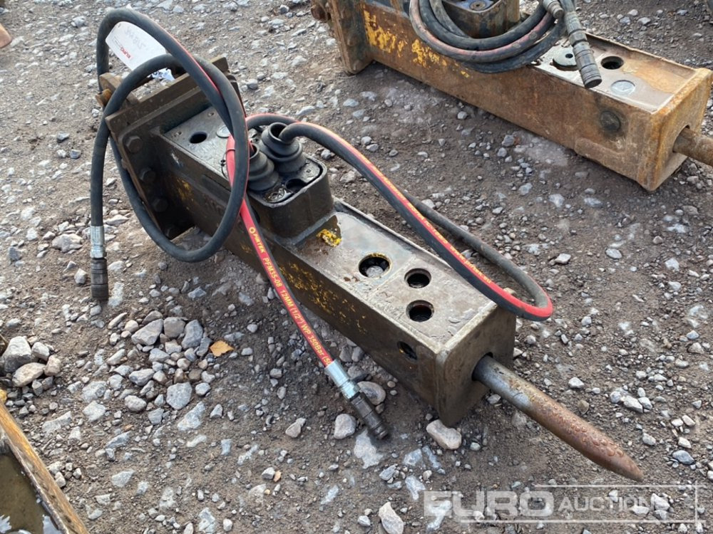 Hydraulic Breaker 25mm Pin to suit Mini Excavator - Búa thủy lực: hình 4 Hydraulic Breaker 25mm Pin to suit Mini Excavator - Búa thủy lực: hình 4