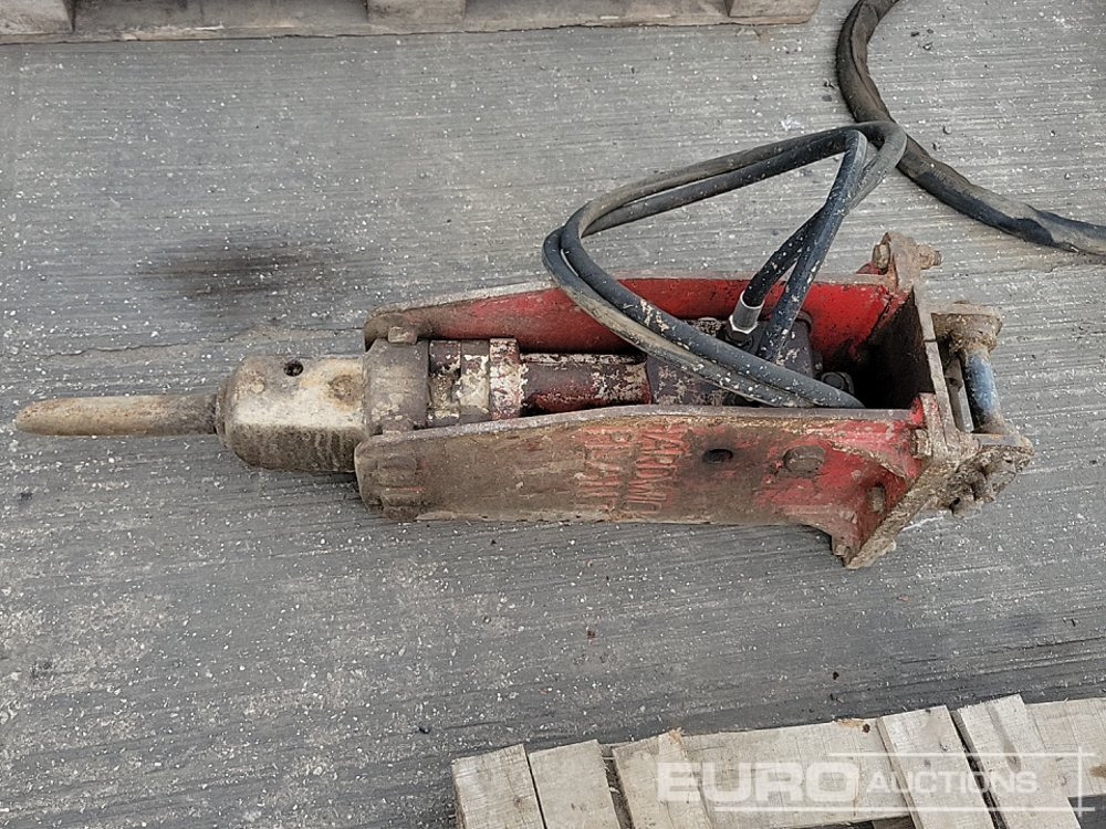 Búa thủy lực Hydraulic Breaker 30mm Pin to suit Mini Excavator: hình 15