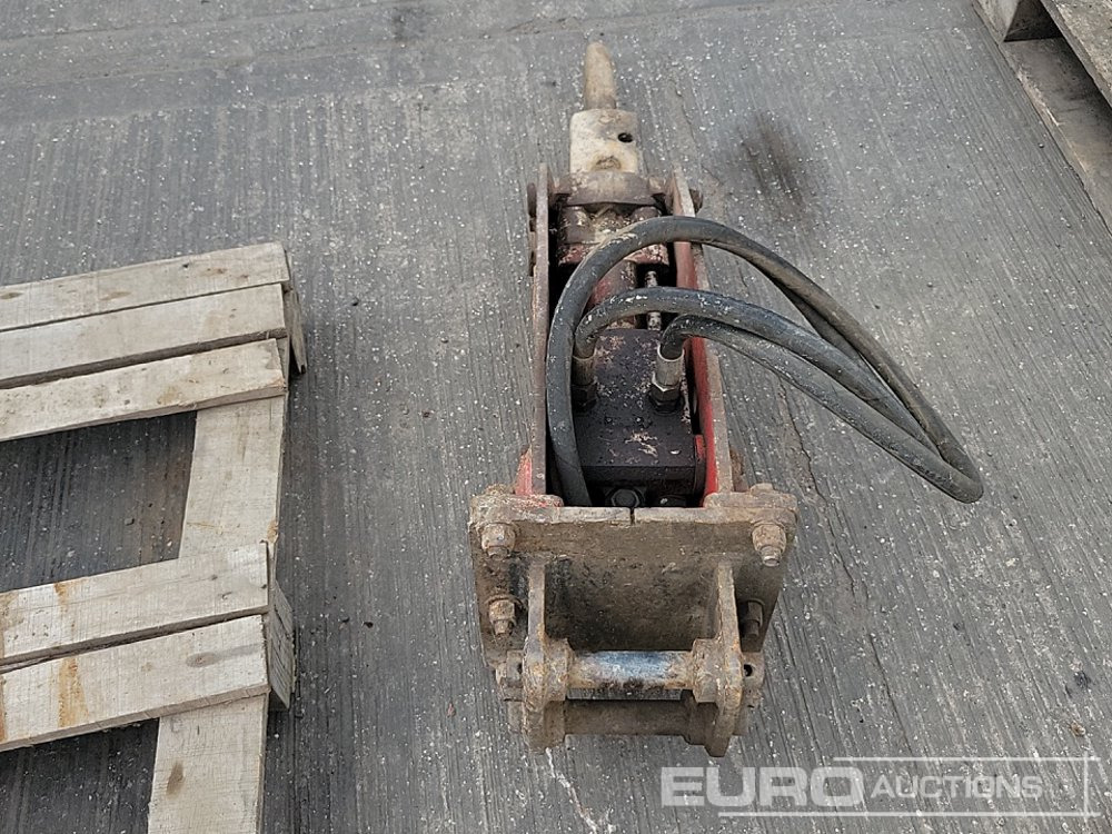 Búa thủy lực Hydraulic Breaker 30mm Pin to suit Mini Excavator: hình 17