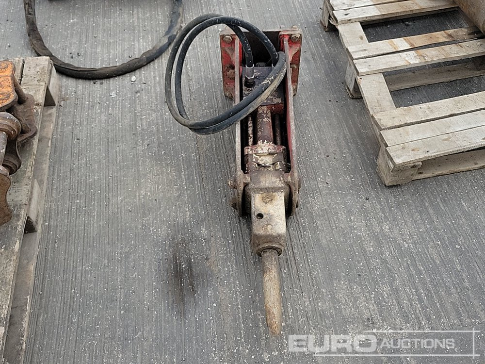 Búa thủy lực Hydraulic Breaker 30mm Pin to suit Mini Excavator: hình 21
