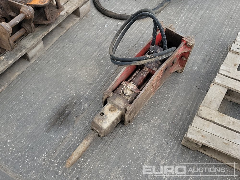 Búa thủy lực Hydraulic Breaker 30mm Pin to suit Mini Excavator: hình 14