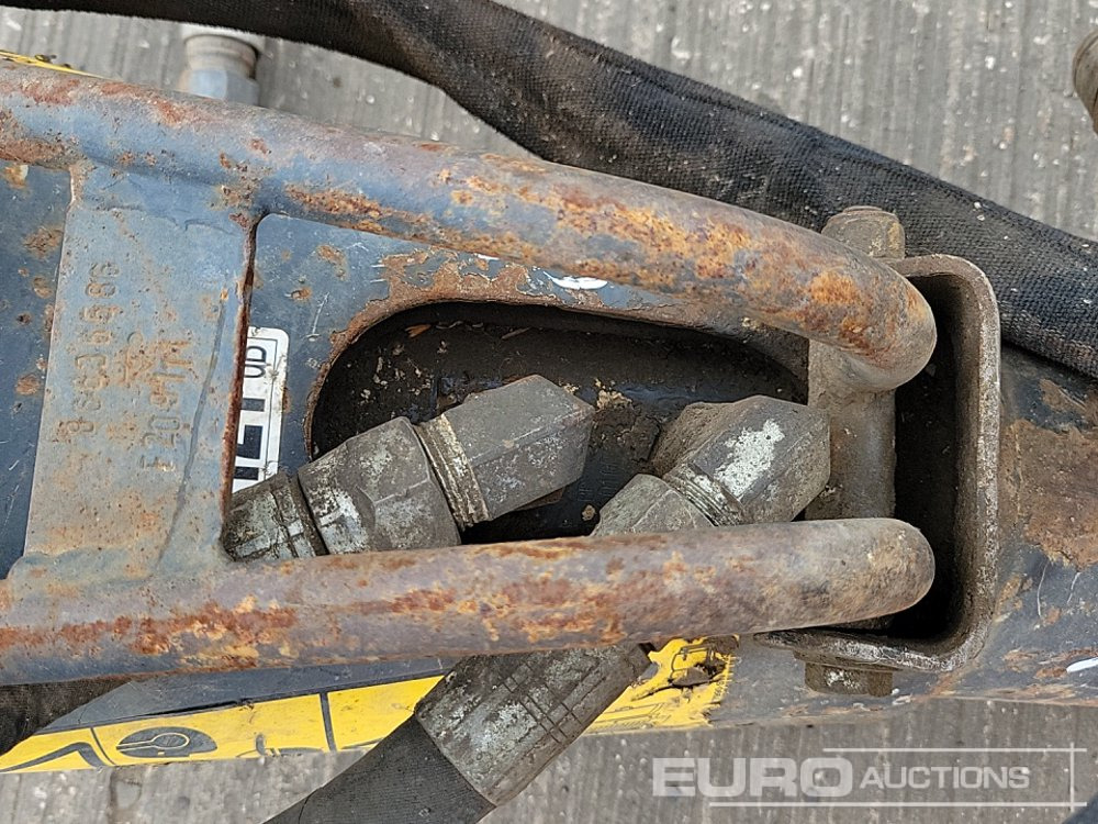 Búa thủy lực Hydraulic Breaker 30mm Pin to suit Mini Excavator: hình 10