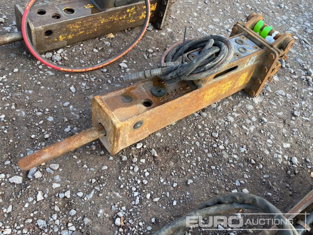 Hydraulic Breaker 35mm Pin to suit Mini Excavator - Búa thủy lực: hình 1 Hydraulic Breaker 35mm Pin to suit Mini Excavator - Búa thủy lực: hình 1