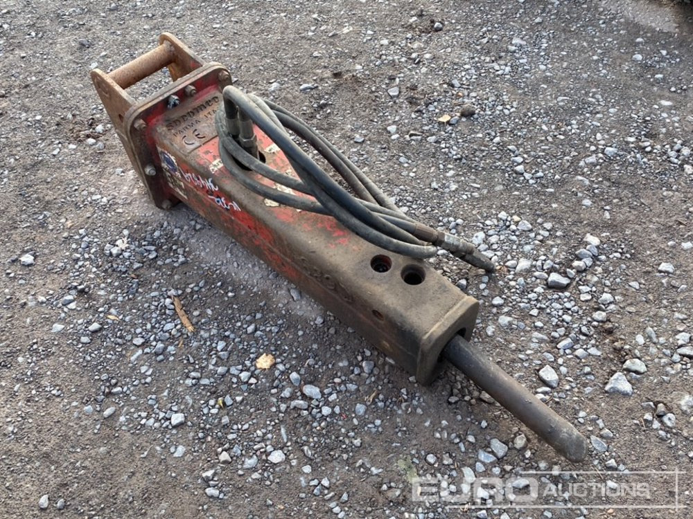 Hydraulic Breaker 40mm Pin to suit Mini Excavator - Búa thủy lực: hình 4 Hydraulic Breaker 40mm Pin to suit Mini Excavator - Búa thủy lực: hình 4