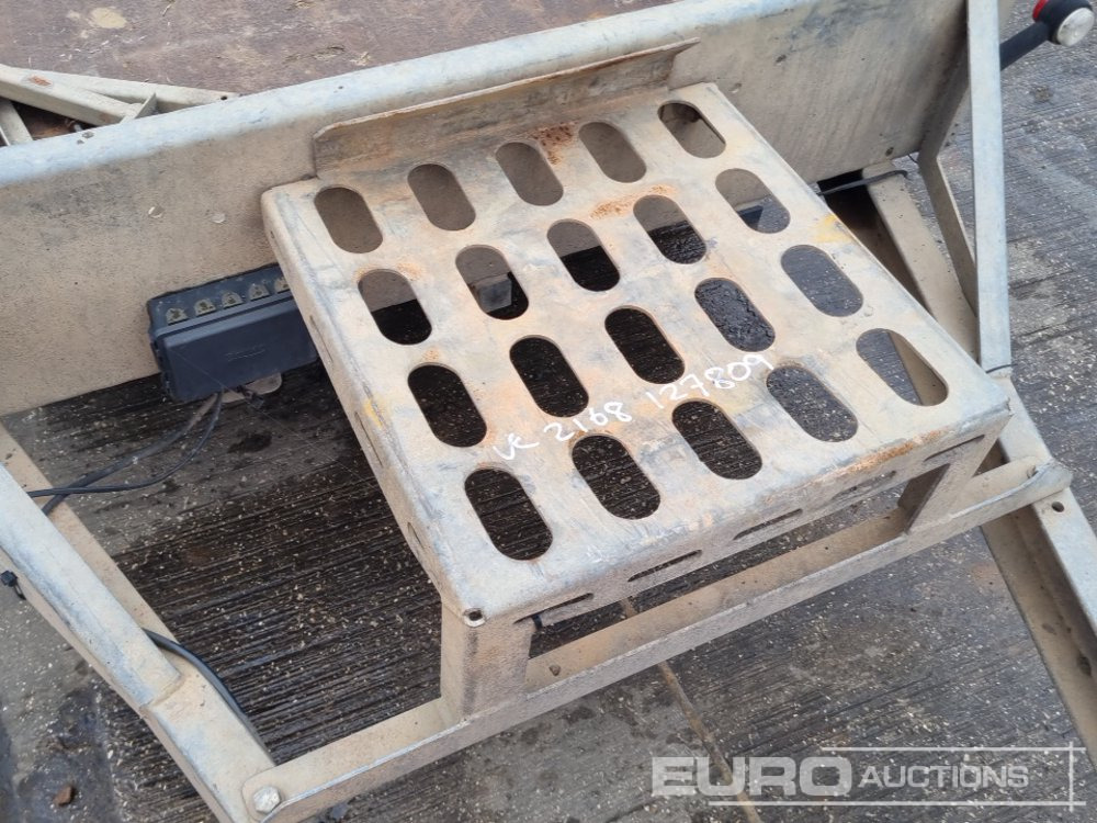 Rơ moóc để vận chuyển thiết bị Indespension 2.7 Ton: hình 15