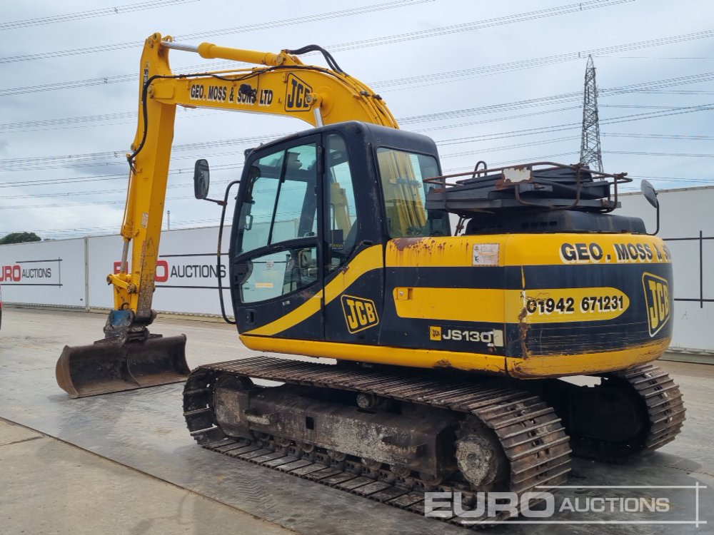JCB JS130LC - Máy xúc bánh xích: hình 3 JCB JS130LC - Máy xúc bánh xích: hình 3