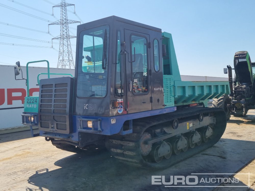 Kato IC120 - Xe ben đổ bánh xích: hình 1 Kato IC120 - Xe ben đổ bánh xích: hình 1